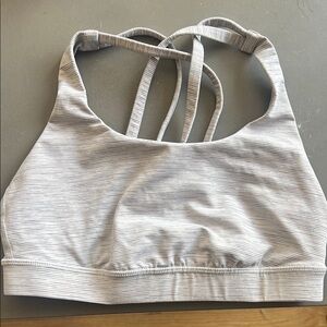 Women's Lululemon Sports Bra - Gray